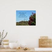 Poster Jean 16:33 Dans le monde vous aurez... (Cuisine)