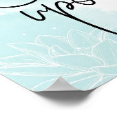 Poster Jean 1:16 Nous avons tous reçu grâce sur grâce (Coin)