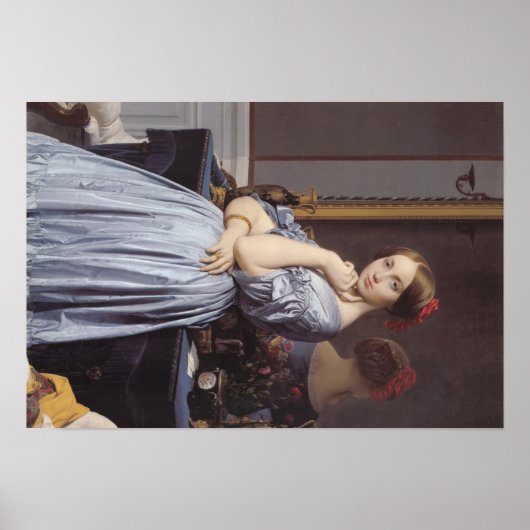 Poster Jean Auguste Ingres Art (Devant)