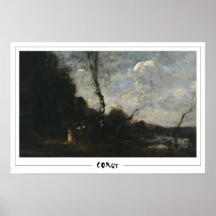 Poster Jean-Baptiste-Camille Corot Art #219