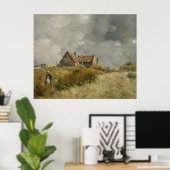 Poster Jean Charles Cazin - Gîte dans les Dunes (Bureau à domicile)