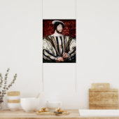 Poster Jean Clouet - François Ier, Roi de France (Cuisine)