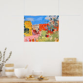 Poster Jean Dufy Horsemen (Cuisine)