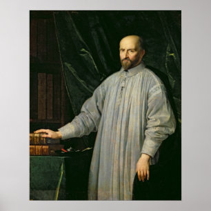 Poster Jean Duvergier de Hauranne Abbot of