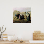Poster Jean-François Millet - Gleaners 18 (Cuisine)