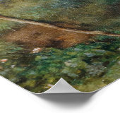 Poster Jean-François Millet - Le Knitter (Coin)