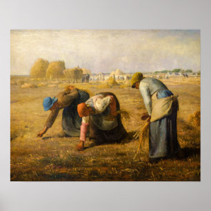 Poster Jean-Francois Millet - Les Glaneuses