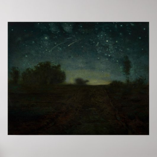 Poster Jean-Francois Millet - Nuit Étoilée (Devant)