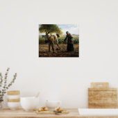 Poster Jean-François Millet Planteurs de pommes de terre (Cuisine)