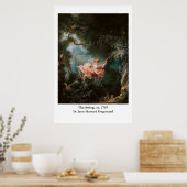 Poster Jean-Honoré Fragonard, La Coupe (Cuisine)