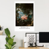 Poster Jean-Honoré Fragonard, La Coupe (Bureau à domicile)