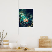 Poster Jean-Honore Fragonard : La couture (Cuisine)