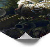 Poster Jean-Honoré Fragonard Le progrès de l'amour (Coin)