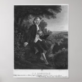 Poster Jean-Jacques Rousseau compositeur "Emile" (Devant)