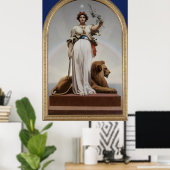 Poster Jean-Léon Gérôme – La République (Bureau à domicile)