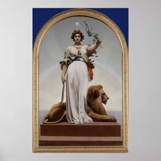 Poster Jean-Léon Gérôme – La République (Devant)
