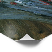 Poster Jean Monet dans son berceau par Claude Monet (Coin)