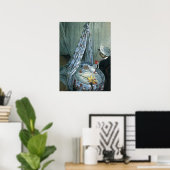 Poster Jean Monet dans son berceau par Claude Monet (Bureau à domicile)