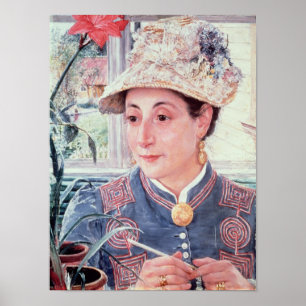 Poster Jeanette Rubenson, 1883