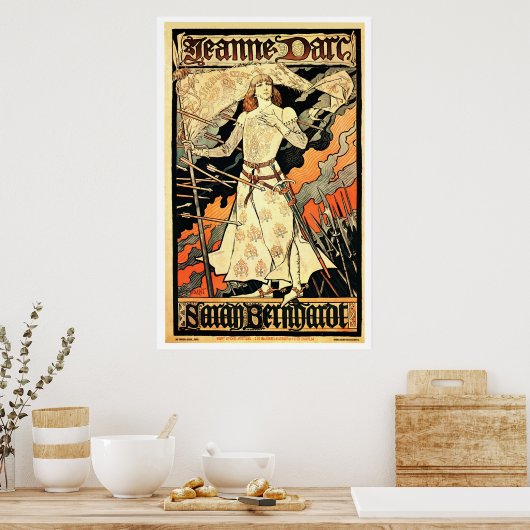 Poster Jeanne D'arc (Cuisine)