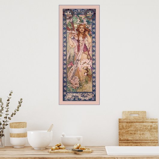 Poster Jeanne d'Arc ~ Alphonse Mucha (Cuisine)