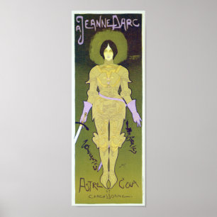 Poster Jeanne d'Arc costume l'affiche de la publicité