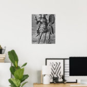Poster Jeanne d'Arc devant Orléans (Bureau à domicile)