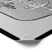 Poster Jeanne d'Arc et son cheval de guerre (Coin)