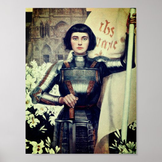 Poster Jeanne d'Arc (illustration Albert Lynch) (Devant)