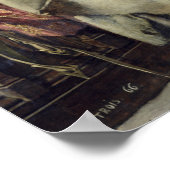 Poster Jeanne d'Arc insultée en prison, 1866 (Coin)