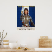 Poster Jeanne d'Arc : La servante d'Orléans, héroïne du c (Cuisine)