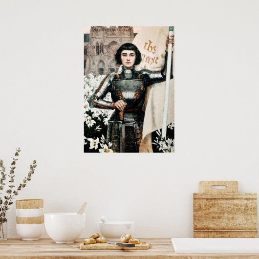 Poster Jeanne d'Arc par Albert Lynch (Cuisine)