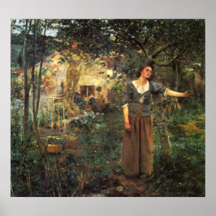 Poster Jeanne d'Arc par Jules Bastien Lepage