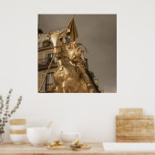 Poster Jeanne d'Arc Saint Joan – Paris – Emmanuel Frémiet (Cuisine)