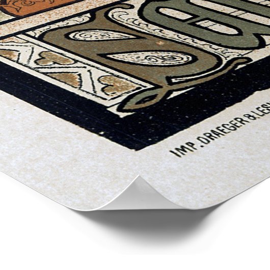 Poster Jeanne d'Arc ~ Sarah Bernhardt (Coin)