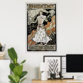 Poster Jeanne d'Arc ~ Sarah Bernhardt (Bureau à domicile)
