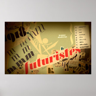 Poster Jeanne : Futuristes