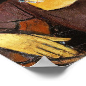 Poster Jeanne Hebuterne avec Casquette et collier, Modigl (Coin)