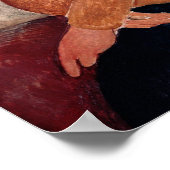 Poster Jeanne Hebuterne dans un Jumper jaune, 1918-19 (Coin)