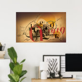 Poster Jeanne : Typo 1919 (Bureau à domicile)