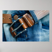 Poster Jeans bleus (Devant)