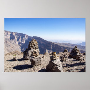 Poster Jebel Shams - Sultanat d'Oman