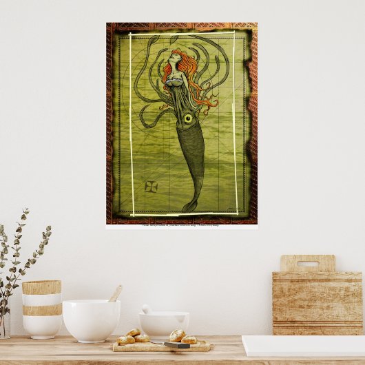 Poster J'écrase tout (Cuisine)