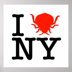 Poster J'écris New York