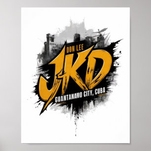 Poster Jeet Kune Do Guantanamo City Cuba