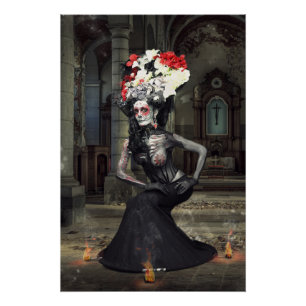 Poster Jeff Mougenot/Frederica Lolly (catrina) Perfect Poster