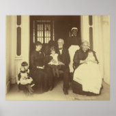 Poster Jefferson Davis & Three Generations by E. Wilson (Devant)