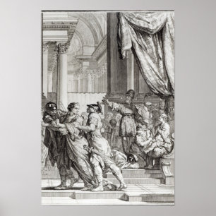 Poster Jehoiada, grand prêtre de la proclamation de