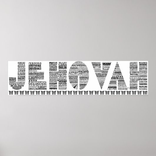 POSTER JEHOVAH (Devant)