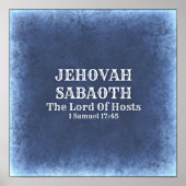 Poster Jéhovah Sabaoth (Devant)